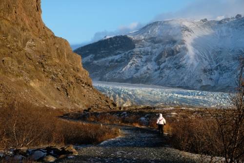 Skaftafellsjökull in Vatnajökull National Park