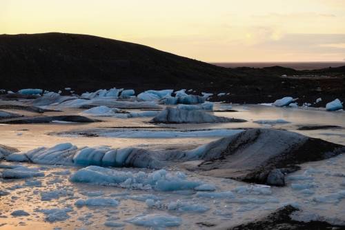 Svínafellsjökull Glacier in Vatnajökull National Park