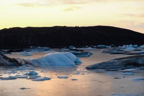 Svínafellsjökull Glacier in Vatnajökull National Park