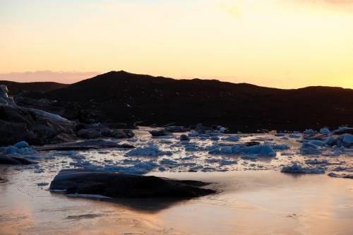 Svínafellsjökull Glacier in Vatnajökull National Park